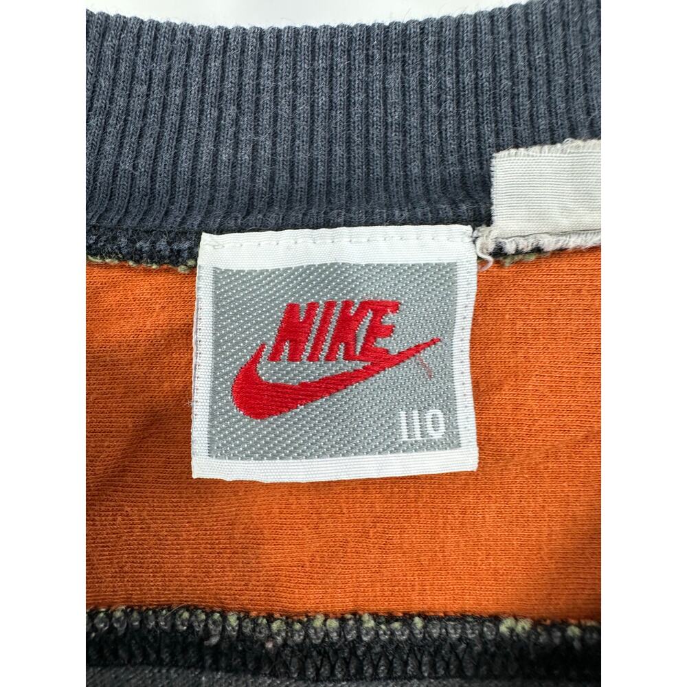 Vintage 90s Nike Air Jordan No.23 Legendary Henley Rugby Long Sleeve Green XL - Picture 4 of 10